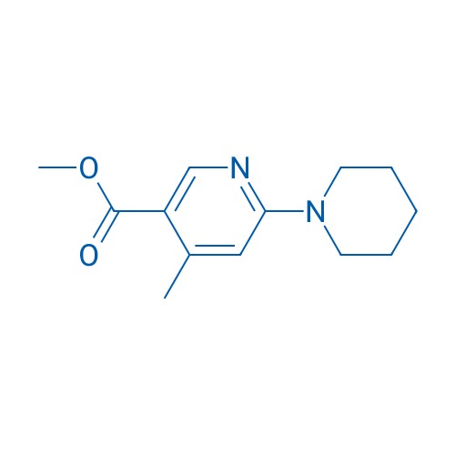 Methyl 4-methyl-6-(piperidin-1-yl)nicotinate 1g