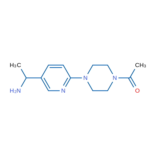 1-(4-(5-(1-Aminoethyl)pyridin-2-yl)piperazin-1-yl)ethanone 1g