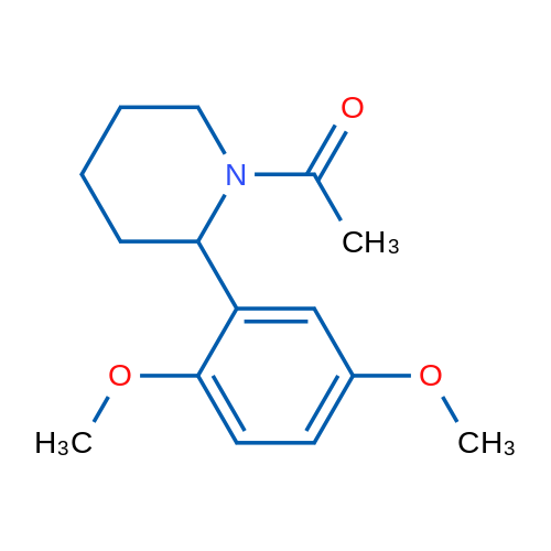 1-(2-(2,5-Dimethoxyphenyl)piperidin-1-yl)ethanone 1g