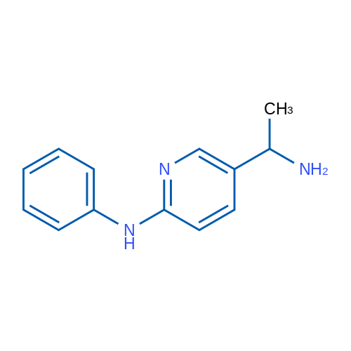 5-(1-Aminoethyl)-N-phenylpyridin-2-amine 1g