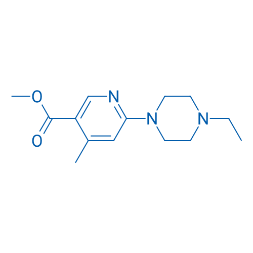 Methyl 6-(4-ethylpiperazin-1-yl)-4-methylnicotinate 1g
