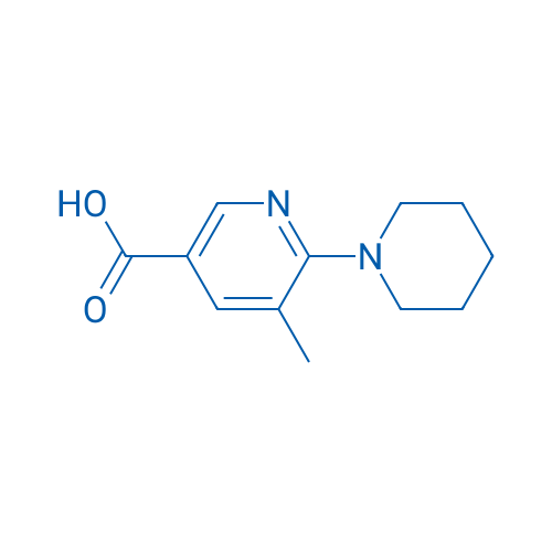5-Methyl-6-(piperidin-1-yl)nicotinic acid 1g