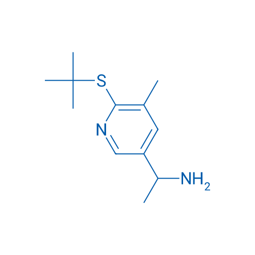 1-(6-(tert-Butylthio)-5-methylpyridin-3-yl)ethanamine 1g