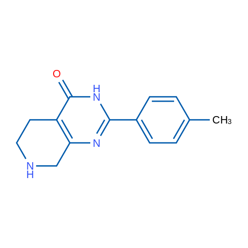 2-(p-Tolyl)-5,6,7,8-tetrahydropyrido[3,4-d]pyrimidin-4(3H)-one 1g