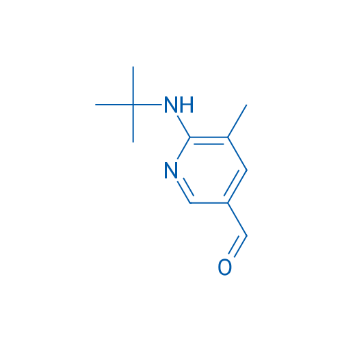 6-(tert-Butylamino)-5-methylnicotinaldehyde 100mg