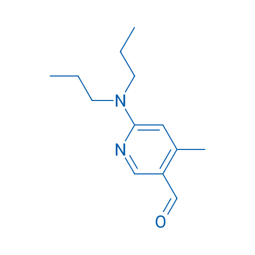 6-(Dipropylamino)-4-methylnicotinaldehyde 100mg