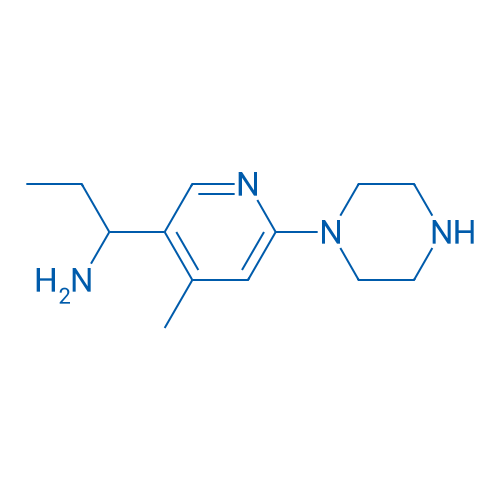 1-(4-Methyl-6-(piperazin-1-yl)pyridin-3-yl)propan-1-amine 1g