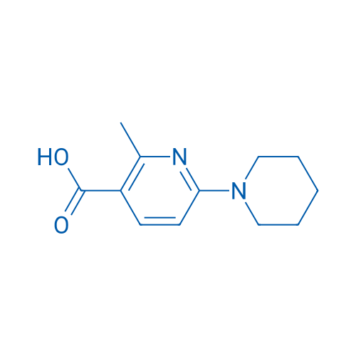 2-Methyl-6-(piperidin-1-yl)nicotinic acid 1g