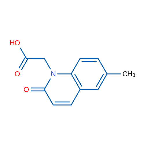 2-(6-Methyl-2-oxoquinolin-1(2H)-yl)acetic acid 1g