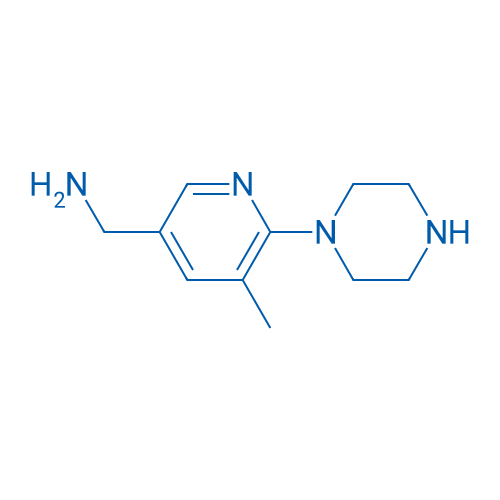 (5-Methyl-6-(piperazin-1-yl)pyridin-3-yl)methanamine 1g