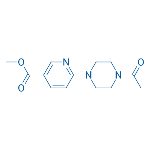 Methyl 6-(4-acetylpiperazin-1-yl)nicotinate 1g