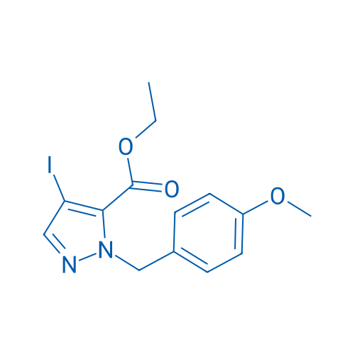 Ethyl 4-iodo-1-(4-methoxybenzyl)-1H-pyrazole-5-carboxylate 100mg