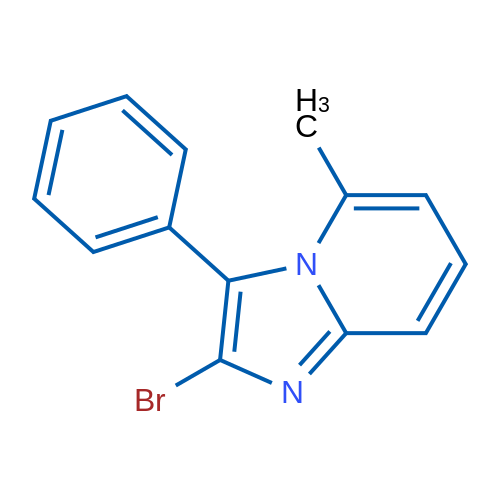 2-Bromo-5-methyl-3-phenylimidazo[1,2-a]pyridine 1g