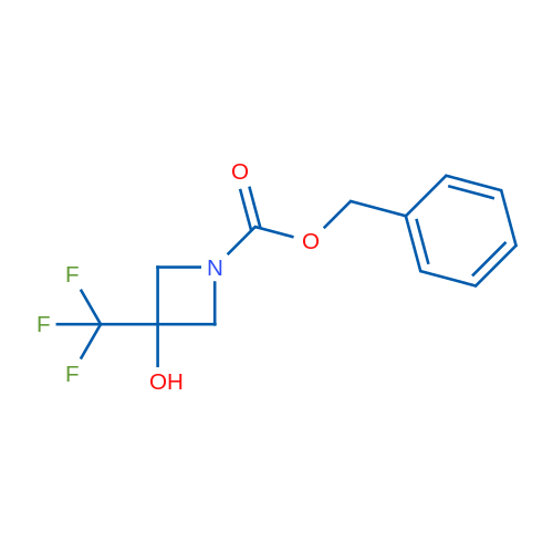 Benzyl 3-hydroxy-3-(trifluoromethyl)azetidine-1-carboxylate 1g