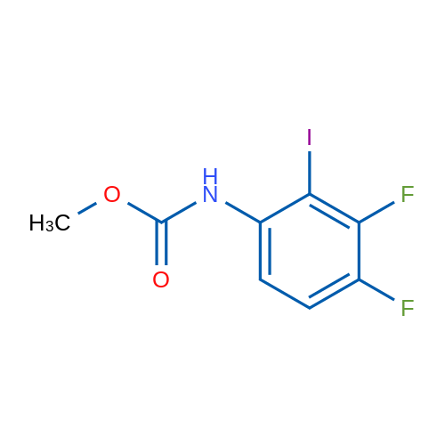 Methyl (3,4-difluoro-2-iodophenyl)carbamate 1g