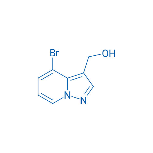 (4-Bromopyrazolo[1,5-a]pyridin-3-yl)methanol 1g