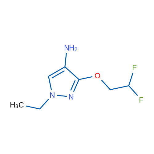 3-(2,2-Difluoroethoxy)-1-ethyl-1h-pyrazol-4-amine 1g
