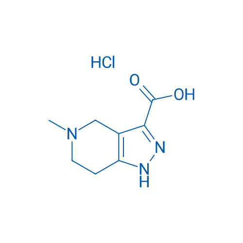 5-Methyl-4,5,6,7-tetrahydro-1H-pyrazolo[4,3-c]pyridine-3-carboxylic acid hydrochloride 100mg