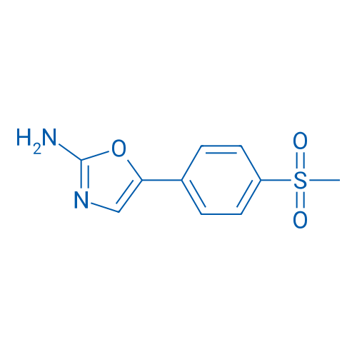 5-(4-(Methylsulfonyl)phenyl)oxazol-2-amine 1g