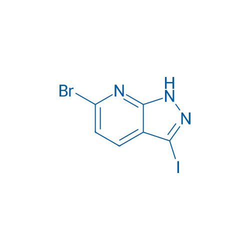 6-Bromo-3-iodo-1H-pyrazolo[3,4-b]pyridine 50mg