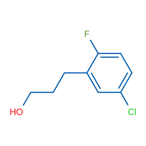 3-(5-Chloro-2-fluorophenyl)propan-1-ol 1g