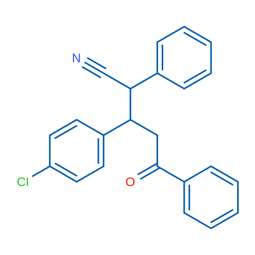 3-(4-Chlorophenyl)-5-oxo-2,5-diphenylpentanenitrile 1g