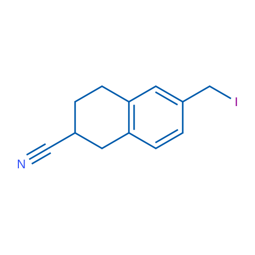 6-(Iodomethyl)-1,2,3,4-tetrahydronaphthalene-2-carbonitrile 1g
