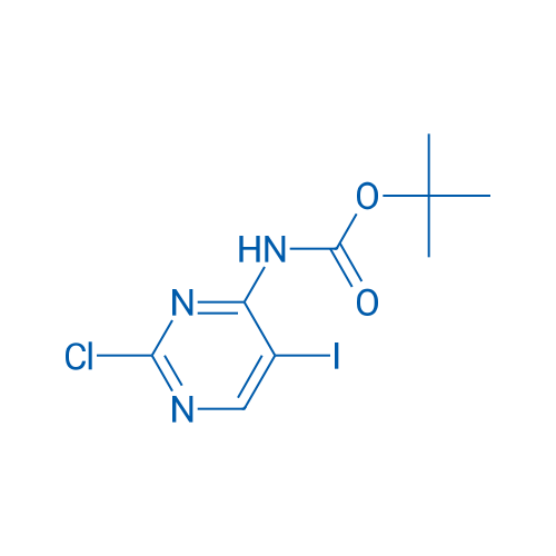 tert-Butyl (2-chloro-5-iodopyrimidin-4-yl)carbamate 1g