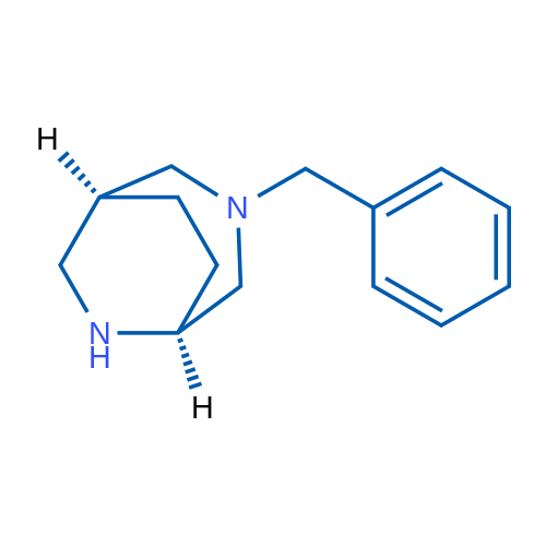Rac-(1S,5S)-3-benzyl-3,6-diazabicyclo[3.2.2]nonane 250mg