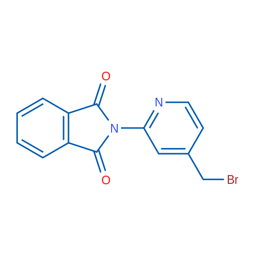2-(4-(Bromomethyl)pyridin-2-yl)isoindoline-1,3-dione 1g