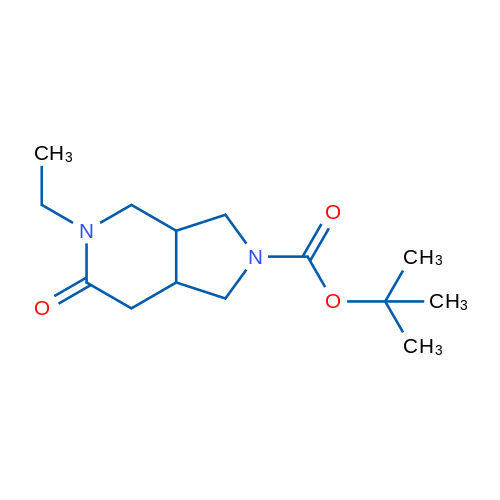tert-Butyl 5-ethyl-6-oxohexahydro-1H-pyrrolo[3,4-c]pyridine-2(3H)-carboxylate 1g