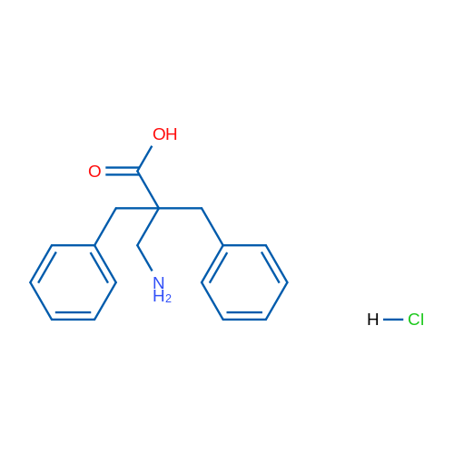 3-Amino-2,2-dibenzyl-propionic acid hydrochloride 1g
