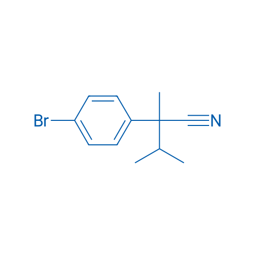 2-(4-Bromophenyl)-2,3-dimethylbutanenitrile 250mg