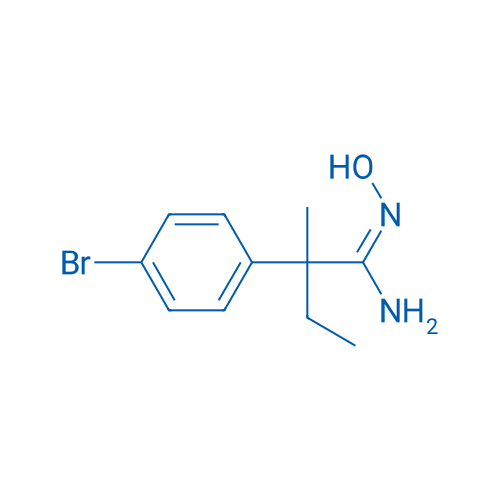 (E)-2-(4-Bromophenyl)-N'-hydroxy-2-methylbutanimidamide 1g
