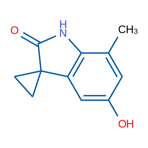 5'-Hydroxy-7'-methyl-1',2'-dihydrospiro[cyclopropane-1,3'-indole]-2'-one 100mg