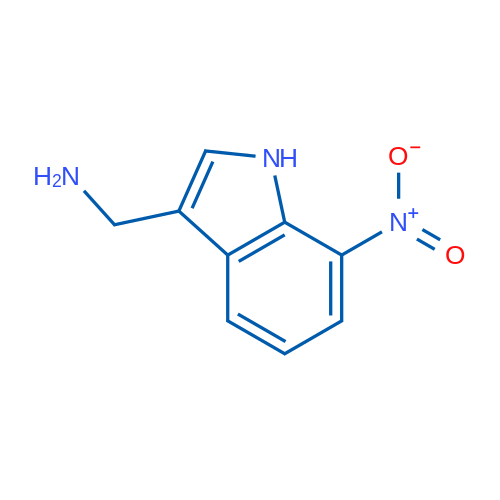 (7-Nitro-1H-indol-3-yl)methanamine 1g