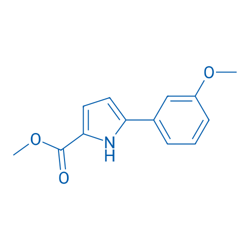 Methyl 5-(3-methoxyphenyl)-1H-pyrrole-2-carboxylate 1g