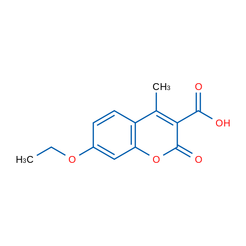 7-Ethoxy-4-methyl-2-oxo-2H-chromene-3-carboxylic acid 1g