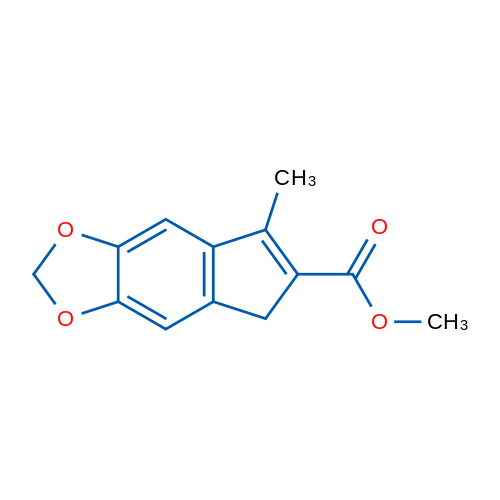 Methyl 7-methyl-5H-indeno[5,6-d][1,3]dioxole-6-carboxylate 1g