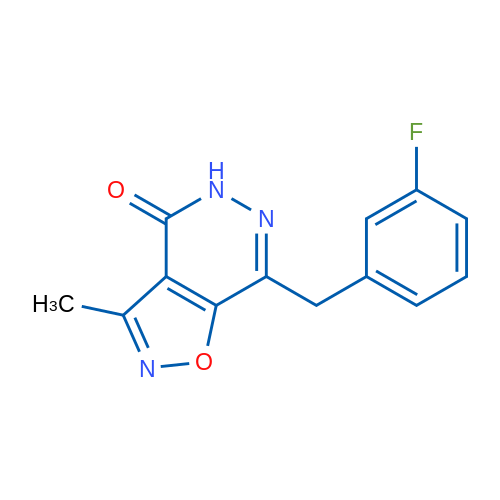 7-(3-Fluorobenzyl)-3-methylisoxazolo[4,5-d]pyridazin-4(5H)-one 1g