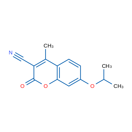 7-Isopropoxy-4-methyl-2-oxo-2H-chromene-3-carbonitrile 1g