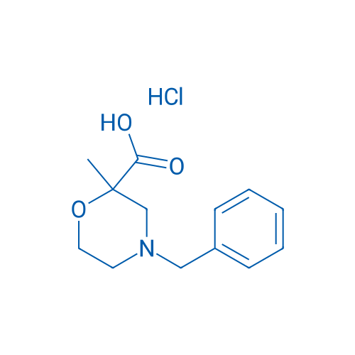 4-Benzyl-2-methylmorpholine-2-carboxylic acid hydrochloride 1g