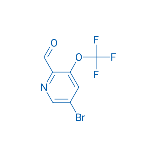 5-Bromo-3-(trifluoromethoxy)picolinaldehyde 100mg