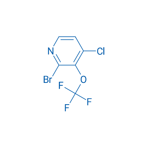 2-Bromo-4-chloro-3-(trifluoromethoxy)pyridine 250mg