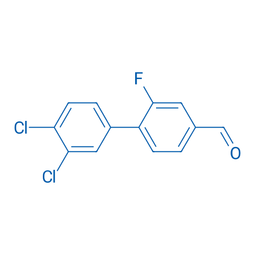 3',4'-Dichloro-2-fluoro-[1,1'-biphenyl]-4-carbaldehyde 250mg