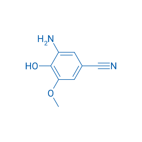 3-Amino-4-hydroxy-5-methoxybenzonitrile 1g