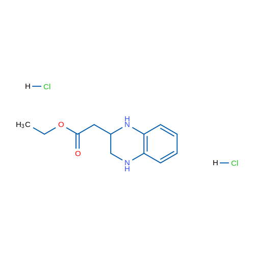 Ethyl 2-(1,2,3,4-tetrahydroquinoxalin-2-yl)acetate dihydrochloride 1g