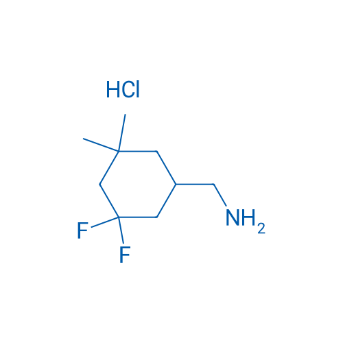 (3,3-Difluoro-5,5-dimethylcyclohexyl)methanamine hydrochloride 1g