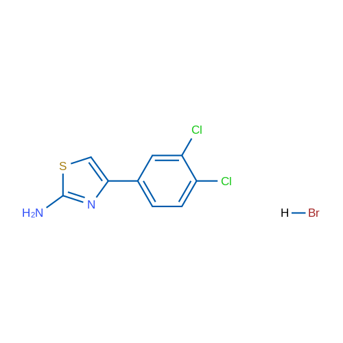 4-(3,4-Dichlorophenyl)-1,3-thiazol-2-amine hydrobromide 1g