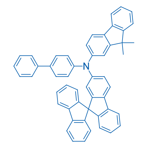 N-([1,1'-Biphenyl]-4-yl)-N-(9,9-dimethyl-9H-fluoren-2-yl)-9,9'-spirobi[fluoren]-2-amine 1g
